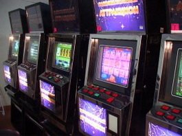 В третий раз изъяли игровые автоматы в кафе «У Бизона»