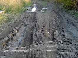 В 2012 году бюджет выделит 70 млн руб. на дорогу до двух хуторов Гусевского района