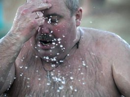 19 января в открытом бассейне городского парка пройдут крещенские купания