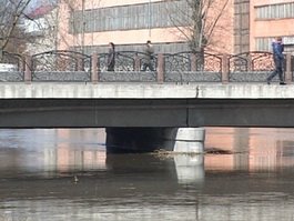 Активное таяние снега привело к резкому подъёму воды в реках на юго-востоке области