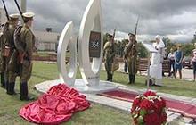 В Калининграде открыли стелу к 100-летию Гумбиненнского сражения