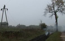Неизвестный водитель оставил часть города Гусева на несколько часов без света