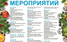 Новогодние праздники в Гусеве: программа мероприятий
