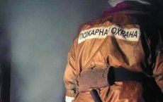 1 января  на улице Краснофлотской в двухэтажном жилом доме произошел пожар