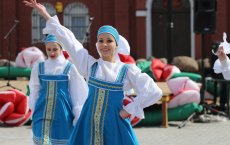 В Пасхальное воскресенье прошел детский фестиваль «Праздник Победы жизни над смертью»