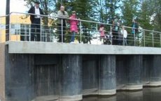 В Гусеве завершаются работы по строительству променада