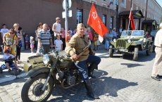 Фоторепортаж с празднования второго дня фестиваля «Гумбинненское сражение» в городе Гусеве