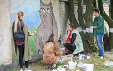 Стрит-арт в Гусеве прошел на «Ура!»