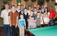 В бильярдном клубе «Пирамида» прошел турнир, посвященный Дню города