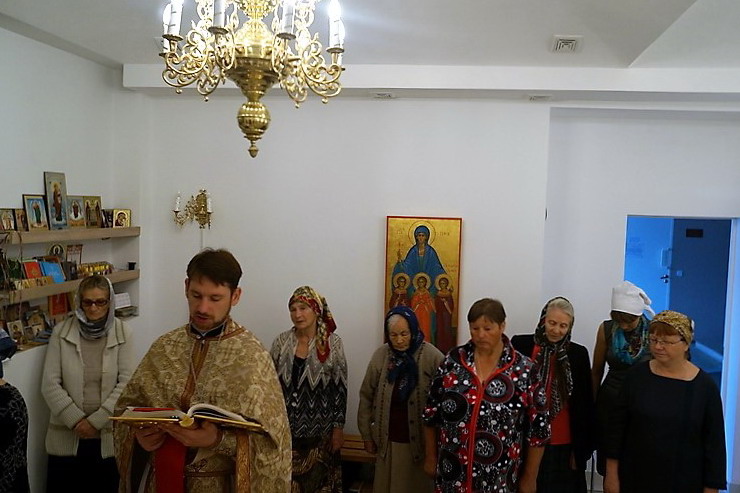 В Гусевской районной больнице открылся храм