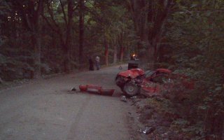 Под Гусевом «Форд» выехал на встречку и врезался в  «КамАЗ»