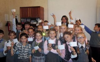 В детской библиотеке прошло занятие о правилах безопасности дорожного движения