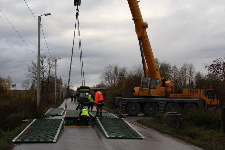 На стройплощадку Маяковской ТЭС в Гусеве доставлена первая газовая турбина