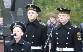 В Гусевском кадетском корпусе прошла торжественная церемония посвящения в курсанты
