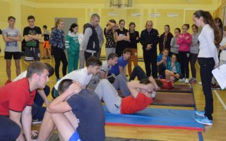 В течении трех дней Гусевские школьники сдавали нормы ГТО