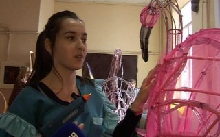 Кто и как в Гусеве делает световые скульптуры