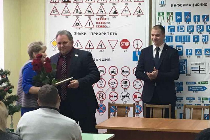 Депутат областной Думы Михаил Зацепин встретился с коллективом Гусевской автоколонны