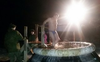 Как прошло Крещение Господне в Гусевской воинской части