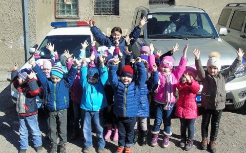 «Дружу с законом»: В Гусевской полиции провели День открытых дверей для дошколят