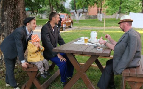 Фоторепортаж Музейной ночи в городе Гусеве