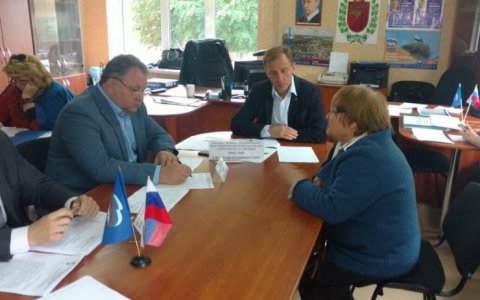 В Гусеве прошел выездной прием граждан региональной общественной приемной Председателя партии «Единая Россия»