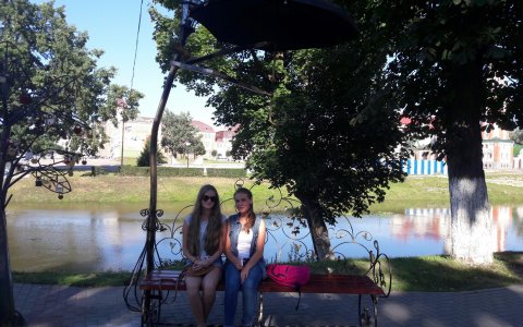 «Лавочка-дружбы» появилась в городе Гусеве