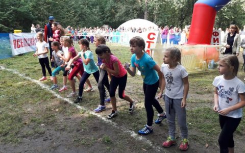 В городском лесопарке состоялся Чемпионат и Первенство области по легкоатлетическому кроссу