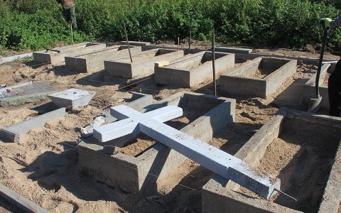 В районе поселка Ольховатка волонтеры восстановили захоронение времен Первой Мировой войны