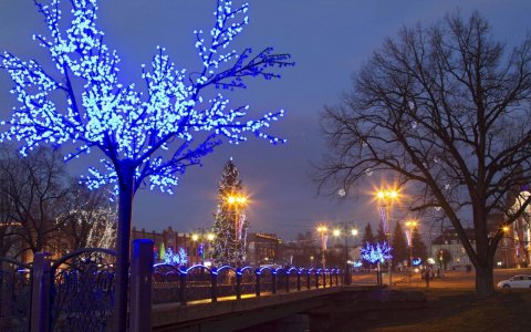 Гусевцев ждут сюрпризы в оформлении центральной части города на новогодние праздники