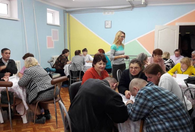 В комплексном социальном центре прошла интеллектуальная игра «Что? Где? Когда?»