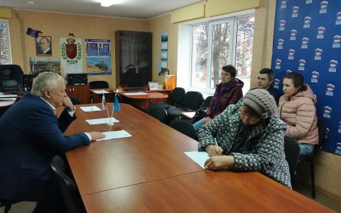 В общественной приемной Гусевского местного отделения Партии «Единая Россия» прошел прием граждан