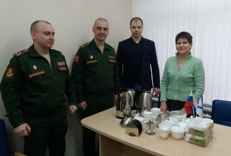 В Гусевском кадетском корпусе прошла встреча представителей 11 армейского корпуса с руководителем филиала