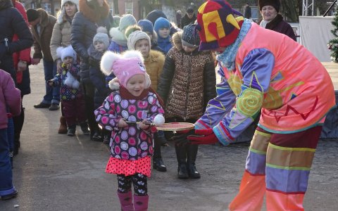 Рождество Христово в городе Гусеве