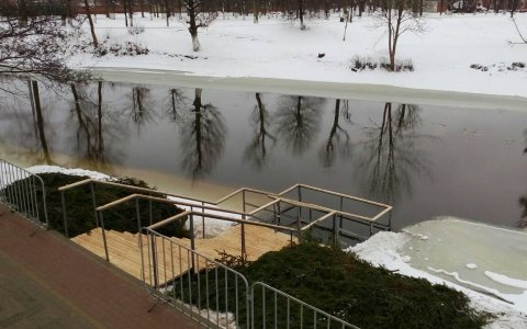 Городские власти, полиция и МЧС осмотрели место, где пройдут Крещенские купания