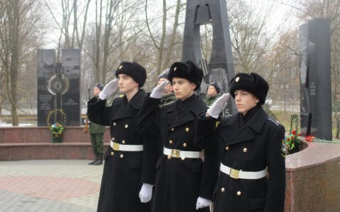 В Гусеве почтили память тех, кто исполнял свой служебный долг за пределами Отечества