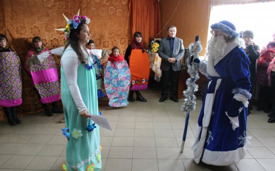 С «широким разгулом» провожали зиму в поселке Первомайское