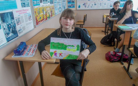 Школьники Гусевского района присоединились к акции «Образцовый пешеход»
