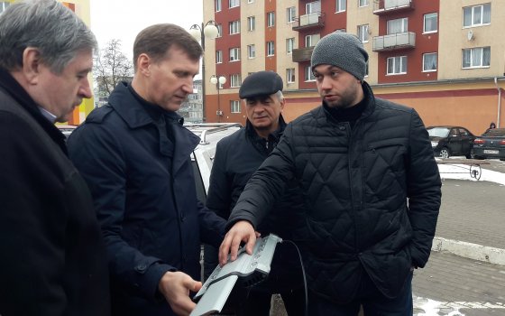 В Гусеве приступили к модернизации уличного освещения