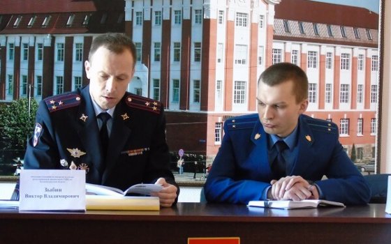 В Гусевском отделении полиции прошло комплексное профилактическое мероприятие «Законность»