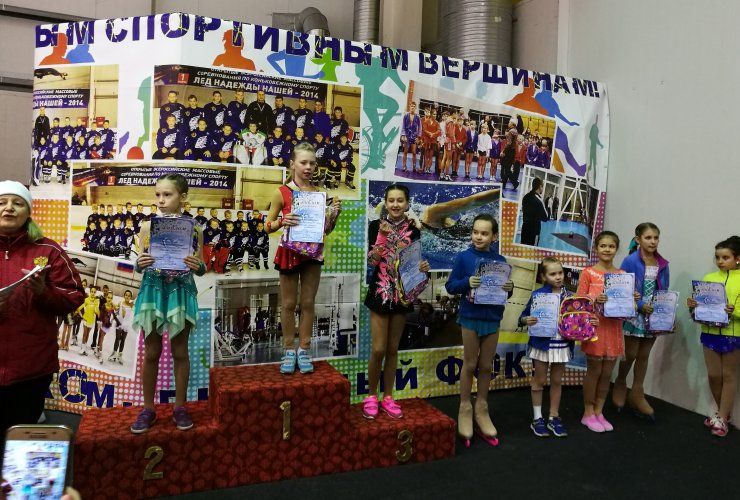 В ФОКе прошли областные соревнования по фигурному катанию «Весенние ласточки»