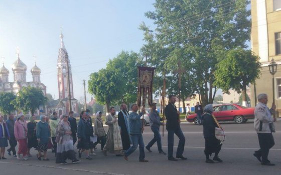 В Гусеве прошёл традиционный крестный ход вокруг города
