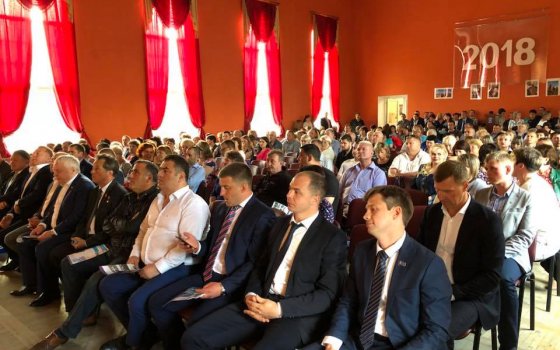 Гусевские единороссы получили благодарность за активное участие в избирательной кампании Президента