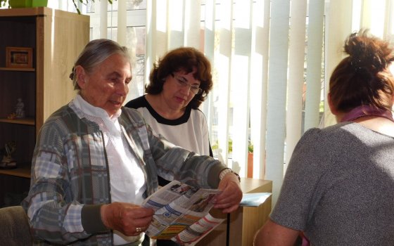 «Моя родина Гусев - твоя родина Гумбиннен», - немецкая писательница и поэтесса Кристель Трауш посетила Гусев
