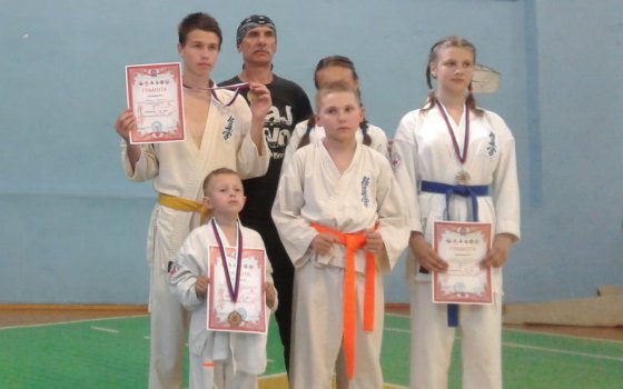 Гусевские спортсмены приняли участие в областном первенстве по каратэ-до