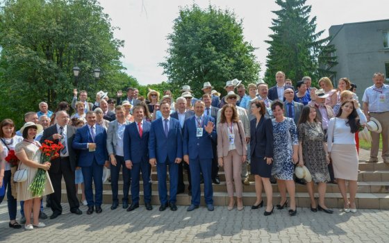Делегация из Волковыска приняла участие в торжественных мероприятиях в честь Дня города Гусева