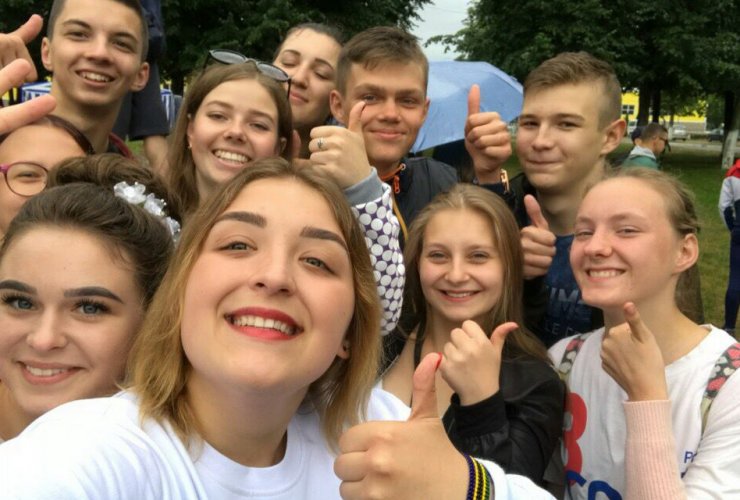 Весело и со спортивным задором прошел в Гусеве День молодежи