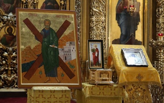 27 июля в Гусев прибудут мощи святого апостола Андрея Первозванного