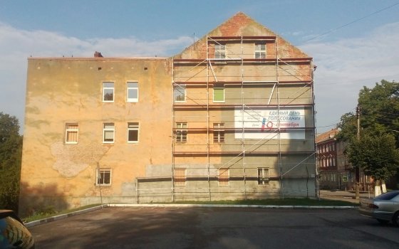 Граффити с изображением С.И. Гусева нарисуют на проспекте Ленина, 50