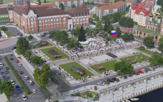 Городская администрация утвердила техническое задание проекта по благоустройству городской площади