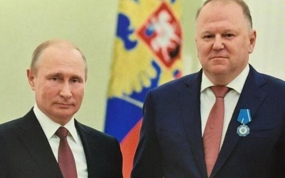 Путин вручил Цуканову орден Почёта